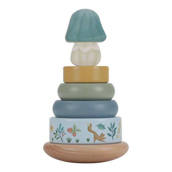 Little Dutch Wooden Stacking Tower with Rings