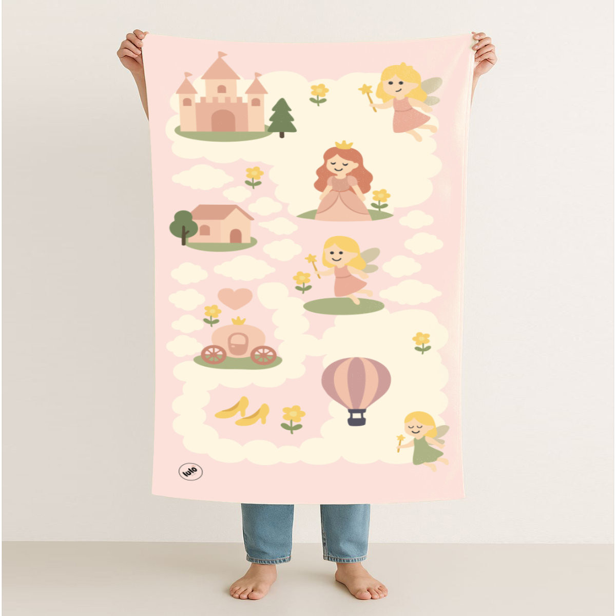 Lulo Spiel- & Badehandtuch Prinzessin