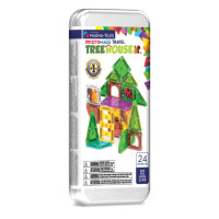 Magna-Tiles microMAGS Treehouse Reiseset – 24 Teile