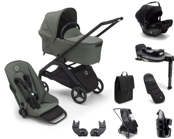 Bugaboo Dragonfly Kinderwagen Set Komplett - All-in-One Paket