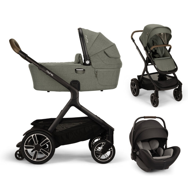 Nuna DEMI Next Pram Set 3-in-1 incl. Nuna ARRA Flex i-Size Car Seat
