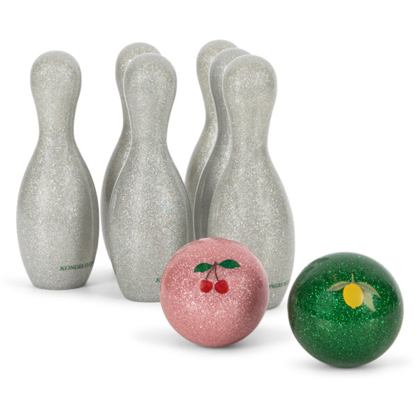 Konges Sløjd Glitzer-Bowling-Set