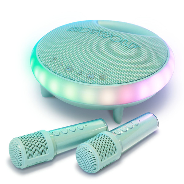 Kidywolf Karaoke All-in-One Speaker with Microphones