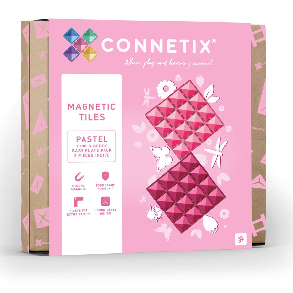 Connetix magnetic toy base plates | 2 parts