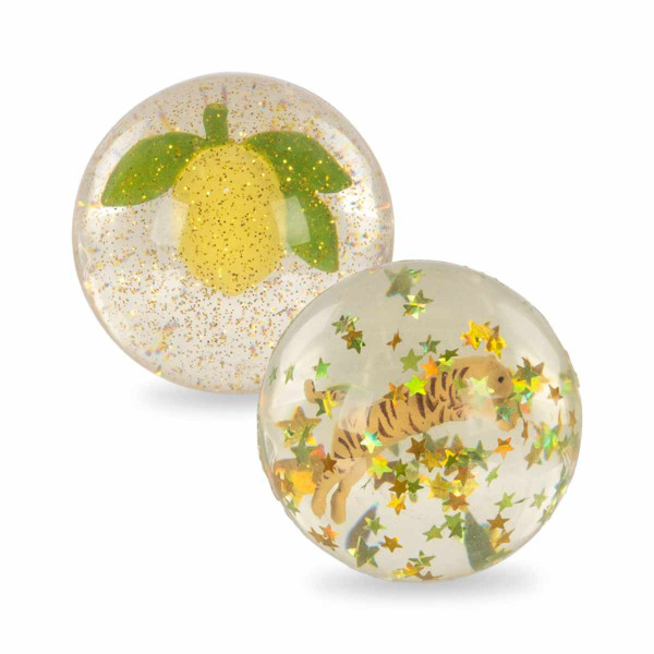 Konges Sløjd Bouncy Balls with Glitter & 3D Figures
