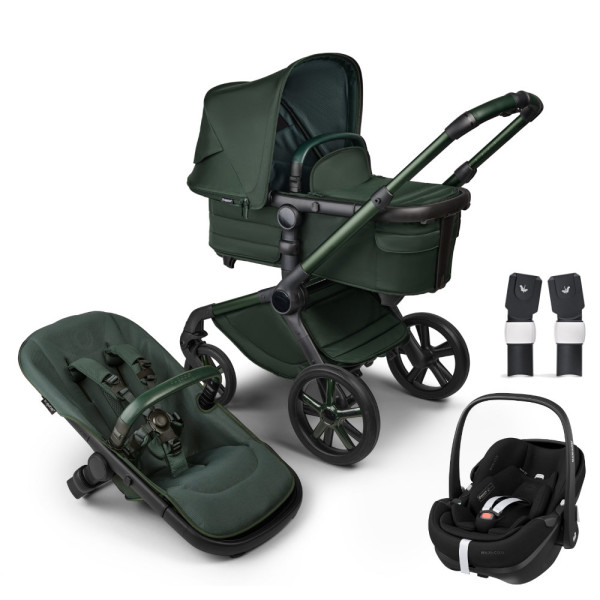 Bugaboo Fox 5 Kinderwagen Set 3 in 1 inkl. Maxi Cosi Pebble 360 Pro2