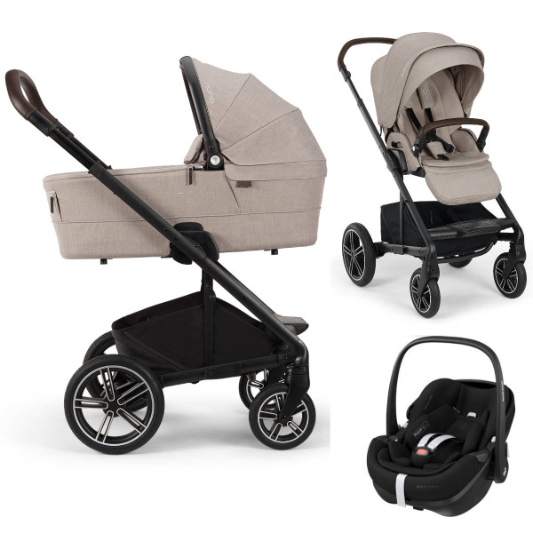 Nuna MIXX Next Pram Set 3 in 1 incl. Maxi Cosi Pebble 360 Pro 2 I-Size