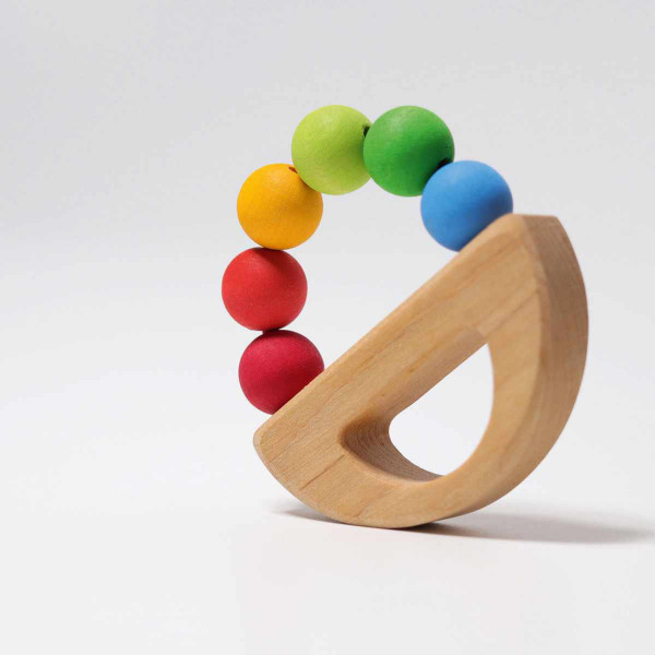 Grimms Rainbow Ship Grip Toy
