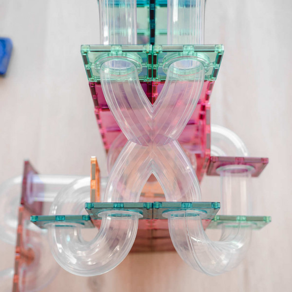 Ergänzungsset Kugelbahn Ball Run Pastel 80 Teile Kindermaxx