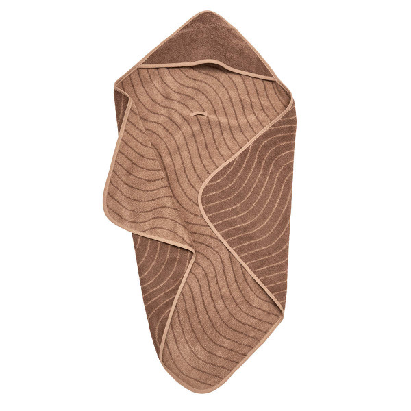 Leander Hooded Baby Towel, Organic 80 x 80 cm