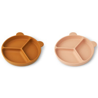 Liewood Stacy Divider Suction Plate 2-Pack