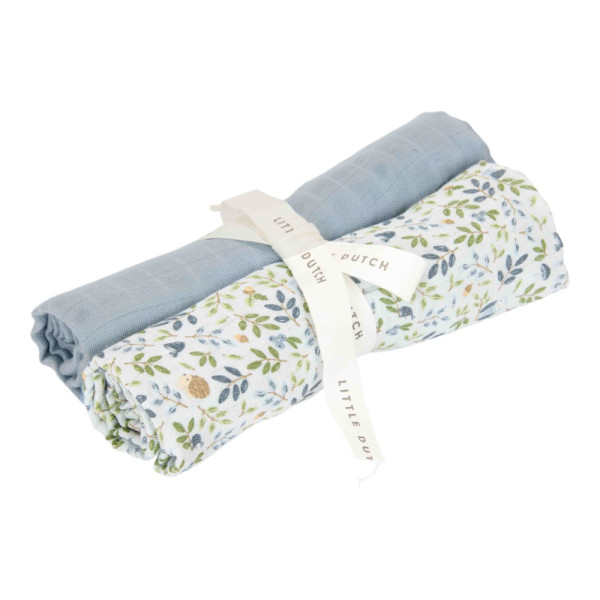 Little Dutch Muslin Swaddle Cloths 70x70 cm, 2 pcs