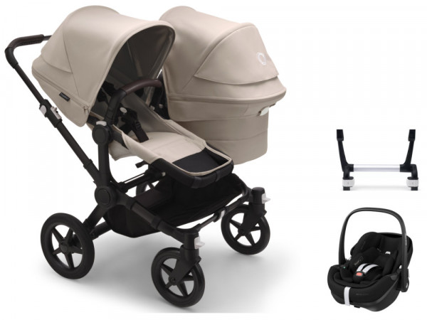 Bugaboo Donkey 5 Duo pushchair set 3 in 1 incl. Maxi Cosi Pebble 360 Pro2 i-Size Infant Car Seat