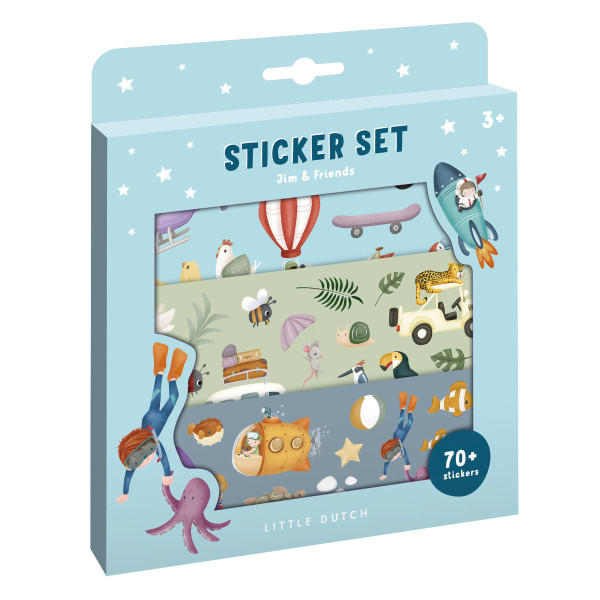 Little Dutch Sticker Set – 3 Sheets