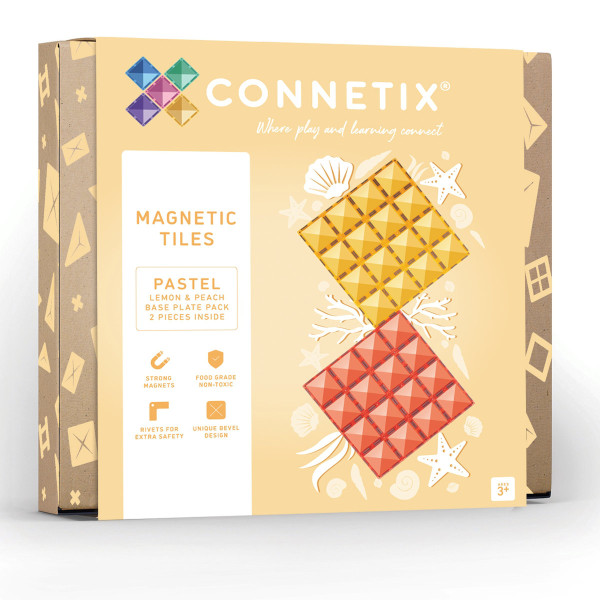 Connetix magnetic toy base plates | 2 parts