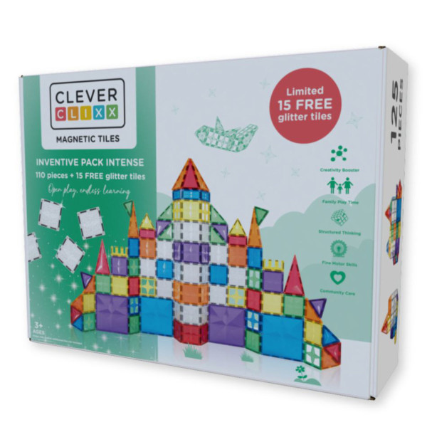 Cleverclixx Inventive Pack Intense – 110 Teile + 15 GRATIS Teile (Limitierte Edition)