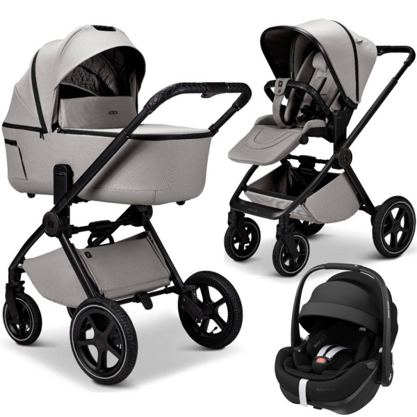 Moon Gio 2.0 Kinderwagen Set 3 in 1 inkl. Maxi Cosi Pebble 360 Pro2