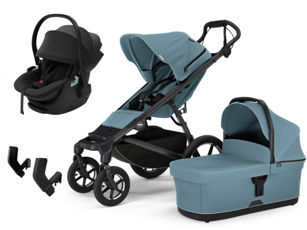 Thule Urban Glide 4-wheel Kinderwagen Set 3 in 1 inkl. Maple i-Size Babyschale