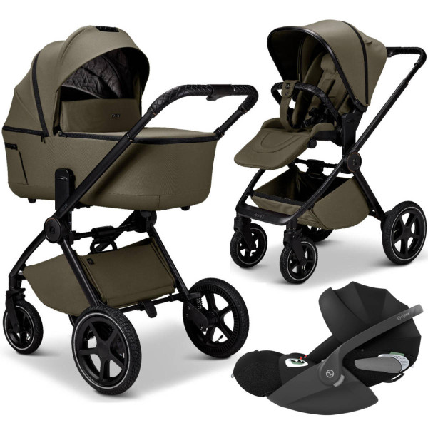 Moon Gio 2.0 Kinderwagen Set 3 in 1 inkl. Cybex Cloud T i-Size Babyschale