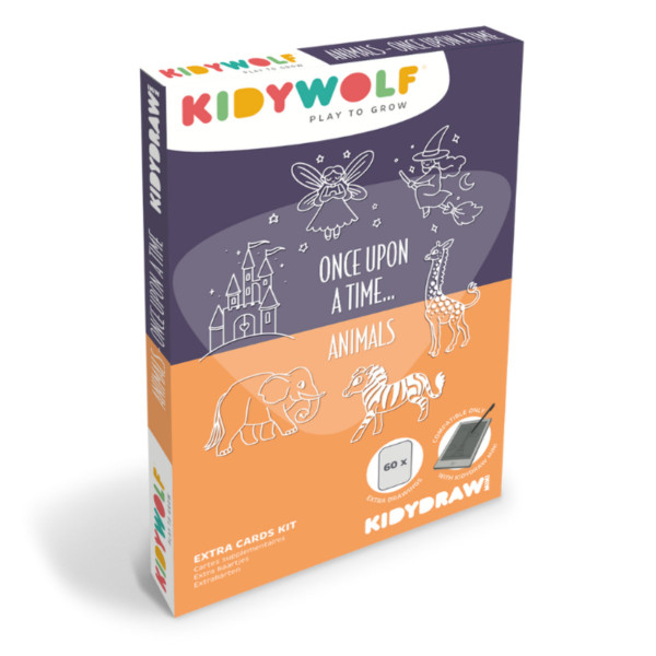 Kidywolf Refill Set for Kidydraw Mini Drawing Tablet