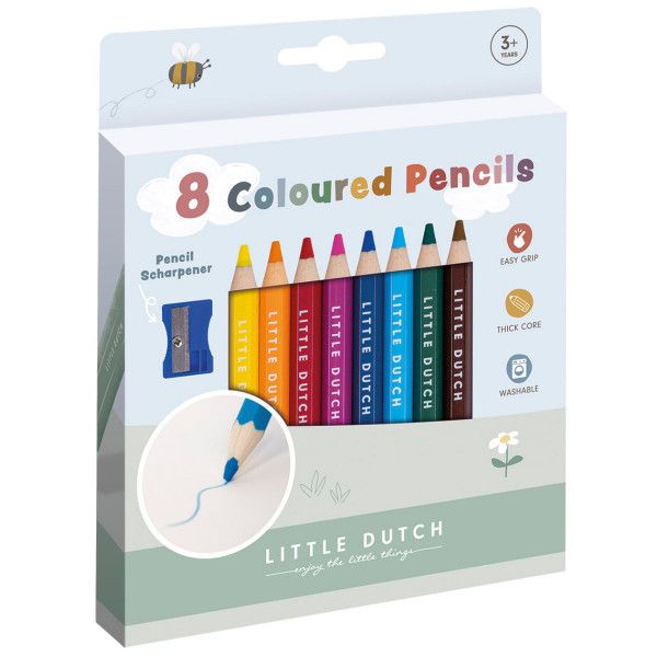 Little Dutch wooden colouring pencils