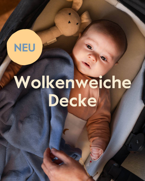Joolz Wolkenweiche Decke, 100x75 cm