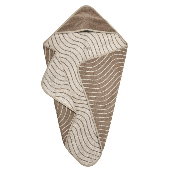 Leander Hooded Baby Towel, Organic 80 x 80 cm