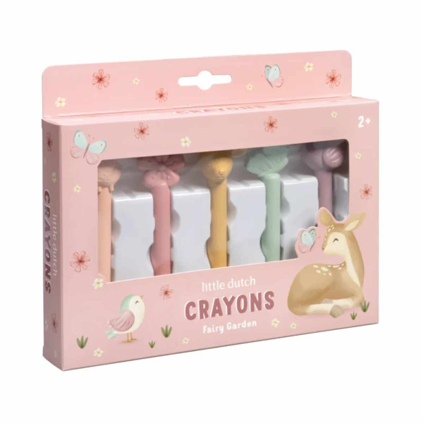 Little Dutch Wax Crayons Fairy Garden – Set of 5