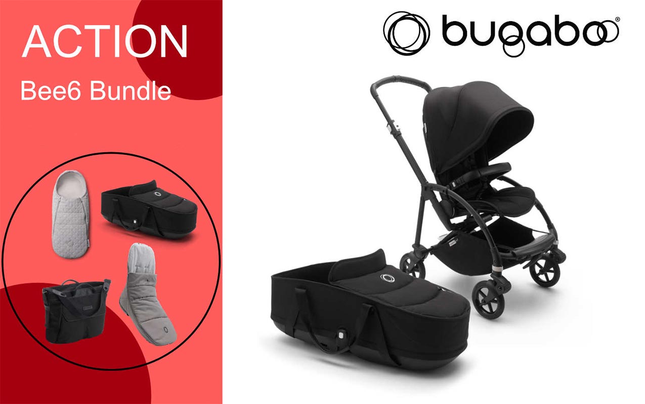 bugaboo bee all black