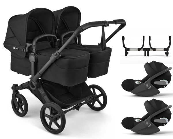 Bugaboo Donkey 6 Twin 3-in-1 Set incl. 2x Cybex Cloud T i-Size