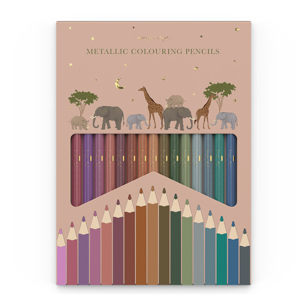 Konges Sløjd Metallic Colouring Pencils