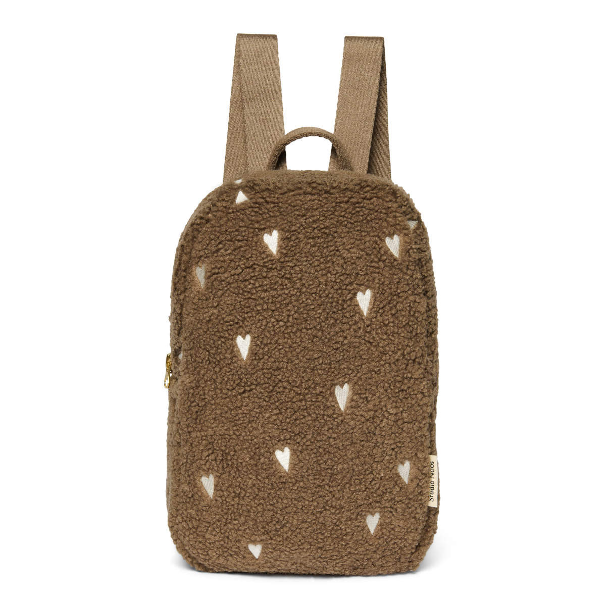 Studio Noos Teddy Hearts Mini Rucksack Teddy / Brown