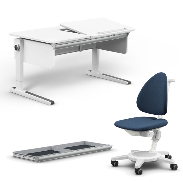 Moll Champion Right Up desk + Maximo office chair