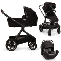 Nuna DEMI Next Kinderwagen Set 3 in 1 inkl. Nuna ARRA Flex i-Size Babyschale