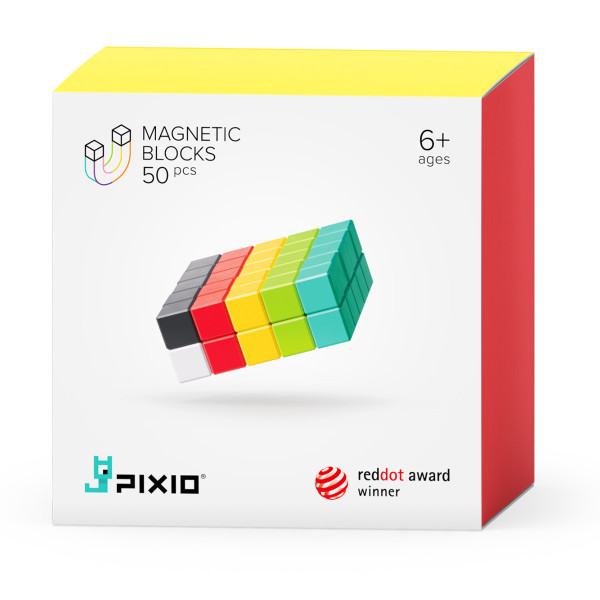 PIXIO 50 Magnetic Building Blocks