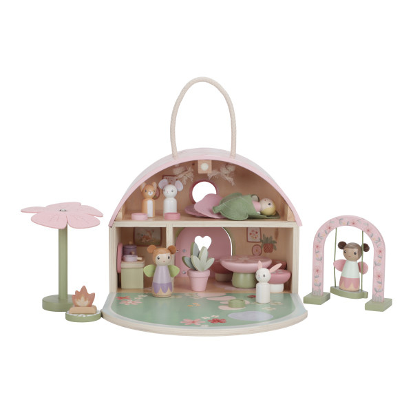 Little Dutch Dollhouse with Accessories, Fairy Garden