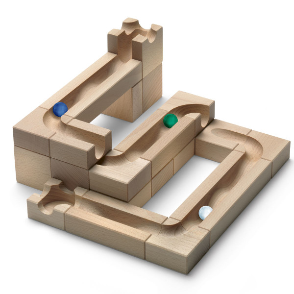 CUBORO Kugelbahn Extra Set - Erweiterungsset in verschiedenen Ausführungen