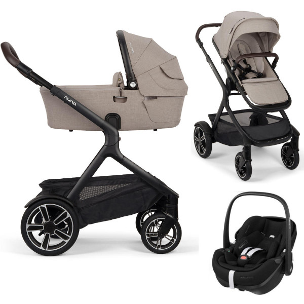 Nuna DEMI Next Kinderwagen Set 3 in 1 inkl. Maxi Cosi Pebble 360 Pro 2 I-Size
