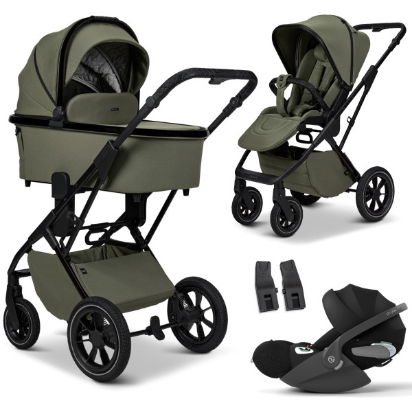 Moon Piu Stroller Set 3 in 1 including Cybex Cloud T i-Size Infant Car Seat 2025