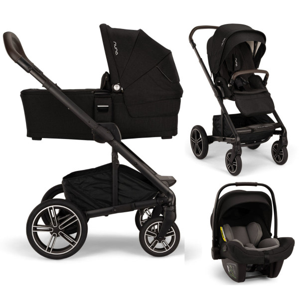 Nuna MIXX Next Stroller Set 3‑in‑1 incl. Nuna PIPA Next i‑Size Infant Car Seat