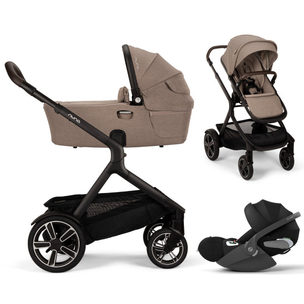 Nuna DEMI Next Kinderwagen Set 3 in 1 inkl. Cybex Cloud T i-Size Babyschale