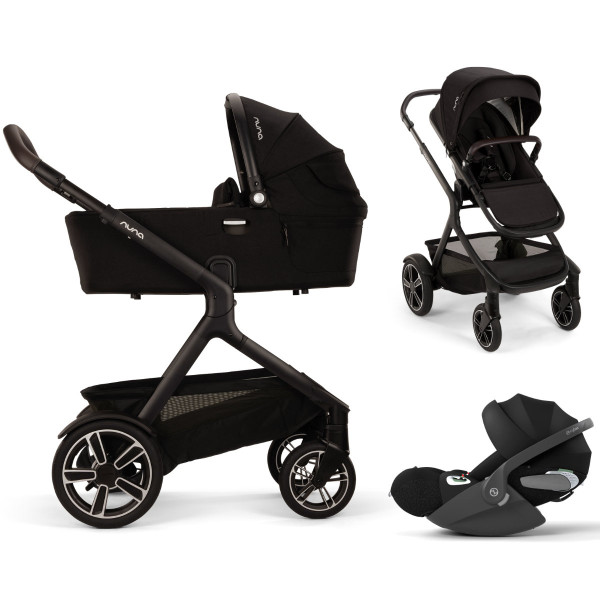 Nuna DEMI Next Kinderwagen Set 3 in 1 inkl. Cybex Cloud T i-Size Babyschale