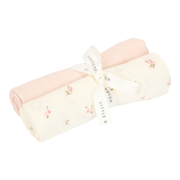 Little Dutch Muslin Swaddle Cloths 70x70 cm, 2 pcs