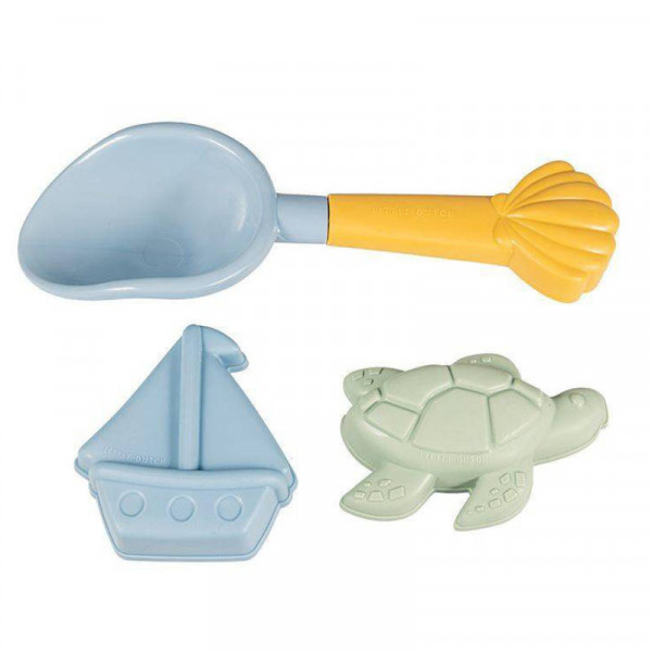 Little Dutch Sand Toy Set, 3-Piece, Ocean Dreams