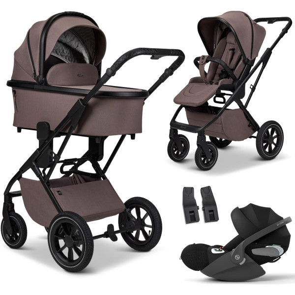 Moon Piu Kinderwagen Set 3 in 1 inkl. Cybex Cloud T i-Size Babyschale 2025