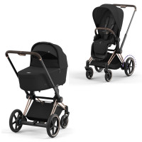 Cybex E-Priam pram with Lux Carrycot Cybex E-Priam pram with Lux Carrycot