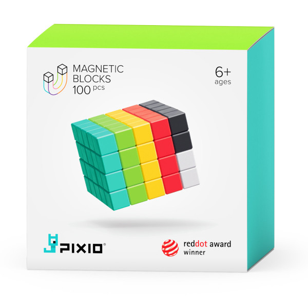 PIXIO 100 Magnetic Building Blocks
