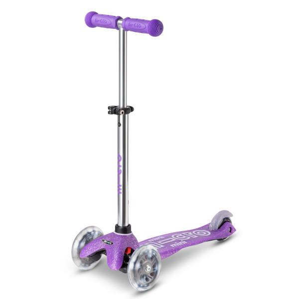Mini Micro Deluxe GLITTER Scooter with LED Wheels