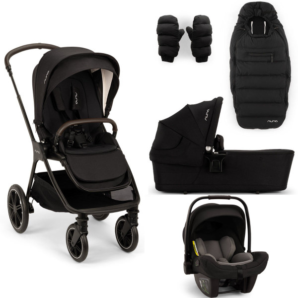 Nuna TRIV LX All-in-One Set including Nuna PIPA Next i-Size Infant Car Seat