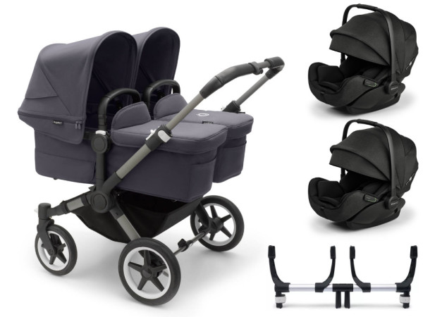 Bugaboo Donkey 5 Twin Kinderwagen Set 3 in 1 inkl. Bugaboo Otter
